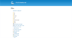 Desktop Screenshot of files.klaska.net